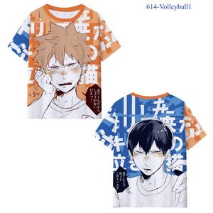 8 Diseños de Camisetas de Anime Haikyuu Hinata Shoyo Tobio Kageyama en Material de Seda de Leche para Mujer, Hombre y Niños - Product Image 2