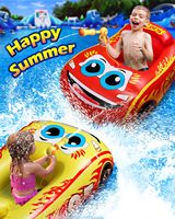Bouée gonflable personnalisée pour enfants avec pistolet à eau - Vente en gros directe usine - Jouet aquatique pour garçons - Amusement estival