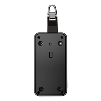 Serrure de contrôle d'accès à empreinte digitale pour sac, antivol, en alliage de zinc, système intelligent intégré