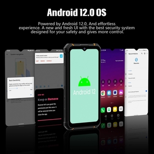 Téléphone robuste <span class=keywords><strong>HOTWAV</strong></span> <span class=keywords><strong>W10</strong></span> 4 Go + 32 Go IP68/IP69K Étanche Batterie 15000 mAh Android 12 Smartphone - Product Image 2