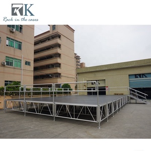 Aluminum Guardrails Safety <b>Heavy</b> <b>Duty</b> Performance Stage Platform Sale - Product Image 6
