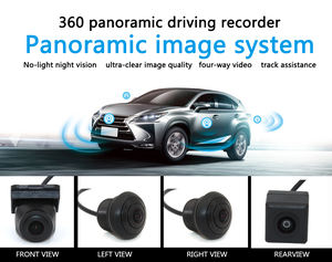 Directo de fábrica 1080P 3D MAX Dual Lens Bird View 360 Sistema de cámara 360 grados alrededor de la cámara del coche Grabadora de video para <span class=keywords><strong>Volvo</strong></span> - Product Image 3