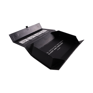 <b>Black</b> Luxury Unique Empty Lash Clear Gift Custom Logo Only Pink False Eyelash Extension Packaging Paper <b>Boxes</b> - Product Image 2
