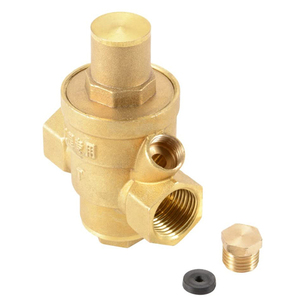 Valve verte DN20 NPT 3/4 ''régulateur régulateur <span class=keywords><strong>de</strong></span> <span class=keywords><strong>pression</strong></span> d'<span class=keywords><strong>eau</strong></span> en laiton réducteur PN 1.6 réglable avec jauge - Product Image 5