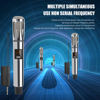 Micrófono Inalámbrico Profesional UHF con Control PLL, Micrófono Inalámbrico para Grabación en Estudio, Karaoke, Precios al por Mayor