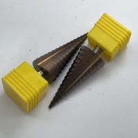 Jeu de forets étagés en cobalt M35, en acier rapide, à rainures spirales, à queue triangulaire, pour le perçage du métal et de l'acier inoxydable