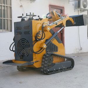 Efficient Mini Compact <b>Wheel</b> Skid Steer <b>Small</b> Track Skid Steer with Engine for Construction Farm Garden Wholesale - Product Image 5