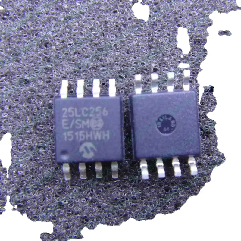 Puces de mémoire programmeur Eprom 25LC256-I/SN 25LC256 SOP8