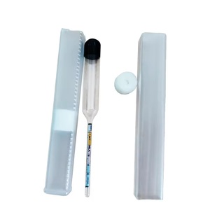 Hydromètre standard de densité de température de lait de matériel en verre d'utilisation vétérinaire portative - Product Image 2