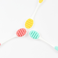 Nettoyant de Langue Adulte Couleur Pure Vibrante – Soin Quotidien Profond pour l'Hygiène Buccale – Grattoir à Langue pour un Nettoyage Amélioré – Marque Personnalisée OEM