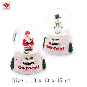 Venta caliente regalo personalizado resina Santa Claus Navidad nieve globo agua globo para colección - Product Image 3