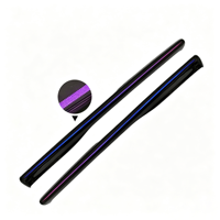 Kit d'éclairage d'ambiance intérieur de voiture 12V Glefon 64 couleurs avec contrôle par application pour Toyota Mark X 2005-2017, Lampe d'ambiance Plug and Play