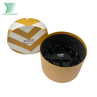 Fabricant de Guangzhou Emballage de cadeau de luxe avec logo personnalisé Truffe Boîte de chocolat en papier rigide à fermeture magnétique de qualité alimentaire