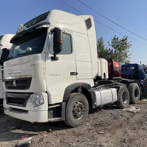 Stock Available Diesel Truck Used Sinotruck Howo T7H 10 Wheel Heavy Truck 6X4 Tractor Truck In China