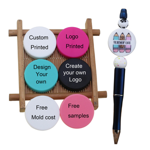 Nuevas Ideas de Productos 2024, Cuentas de Silicona Personalizadas con Logotipo Impreso Exclusivo, Diseños de Imágenes para Cuentas de Silicona en Pequeñas Cantidades - Product Image 3