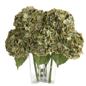 Hortensia Artificial de Látex con Tacto Real, Hortensia Artificial al por Mayor para la Vuelta al Cole, Decoración de Mesa para Fiestas en Casa - Product Image 3