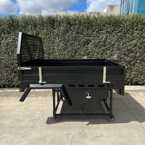 Customized Heavy-Duty Aluminum Truck <b>Toolboxes</b> Lockable 2 Compartments 2000L Capacity Portable Waterproof <b>Tool</b> Storage for - Product Image 1