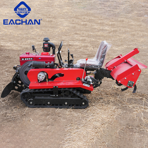 EACHAN-Cultivador rotativo diésel para agricultura, máquina cultivadora rotativa de orugas para todo terreno, 25HP, 30HP - Product Image 5
