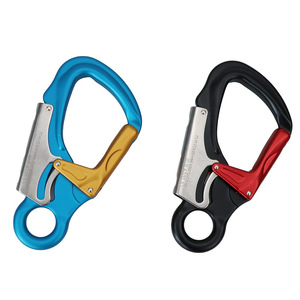 Mosquetón de <span class=keywords><strong>escalada</strong></span> de aluminio de aviación 35KN, hebilla de seguridad para <span class=keywords><strong>escalada</strong></span> en roca al aire libre, gancho de <span class=keywords><strong>escalada</strong></span>, seguro de viaje, Caribeaner, 7075 - Product Image 4