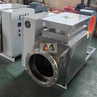 Fabricants professionnels de conduits d'air personnalisés, chauffage de l'air industriel avec souffleur