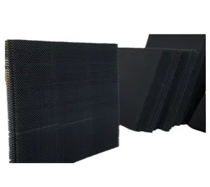 industrial mildew resistant plastic evaporative cooling pad black color