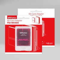 Adaptateur de lecteur de carte SD/TF Bitfunx PS2 MX4SIO SIO2SD ABS
