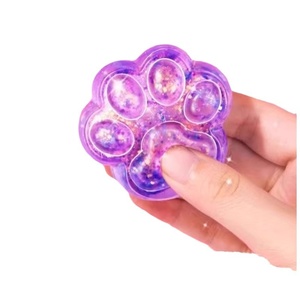 Kit de Material DIY para Juguetes de Compresión de Cera de Gel TPE, con Formas de Pata de Gato, Cubo de Hielo y Bola, Cera Mágica para Sellos, Plástico Antiestrés Unisex - Product Image 5