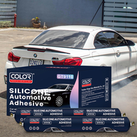 Adhésif automobile en silicone 100% résistant aux hautes températures pour la construction, le travail du bois, les conditions météorologiques extrêmes, durcissement rapide