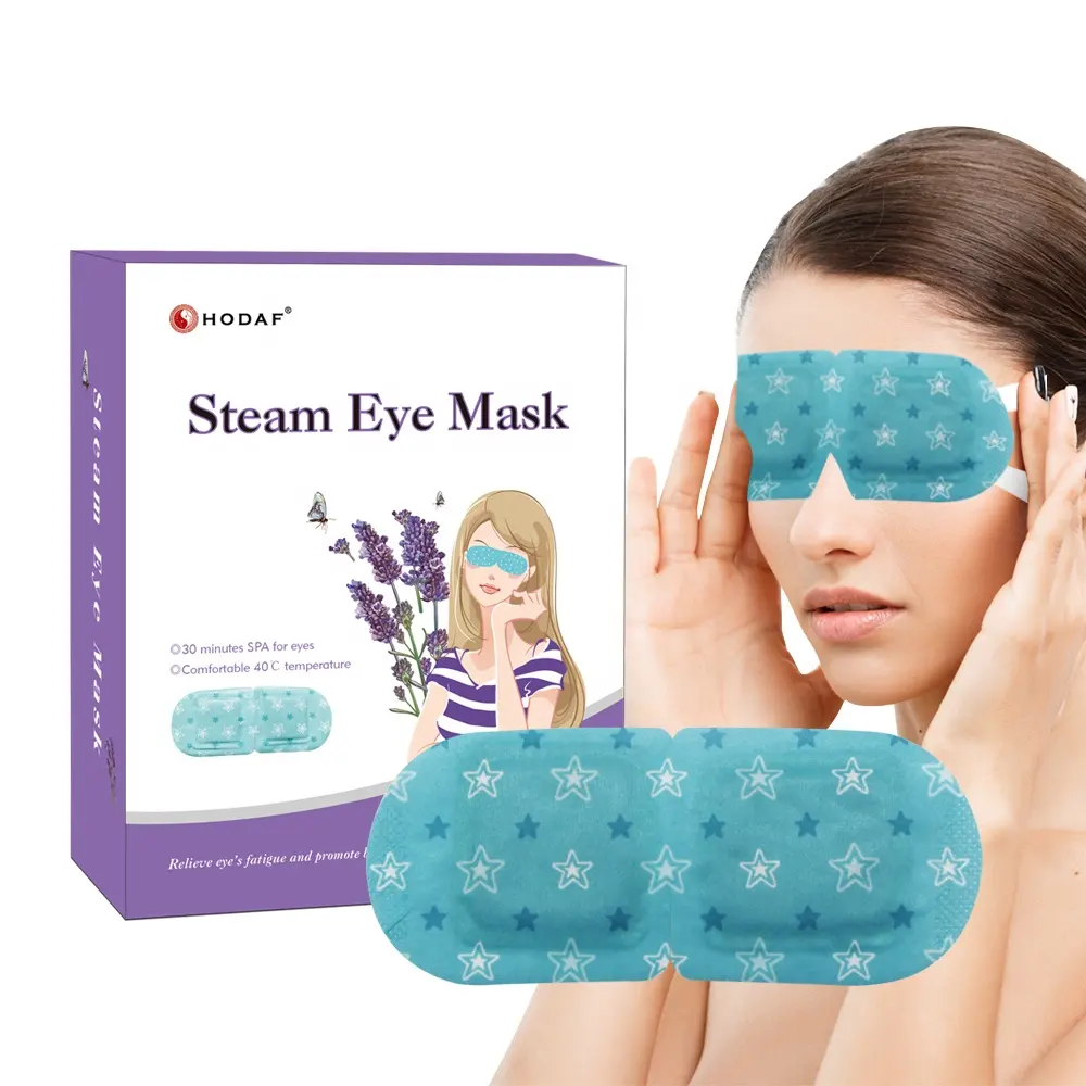 Ce Wegwerp Eye Maskers Hot Comprimeren Zelf Verwarming Warme Kids Kinderen Leuke Slapen Stoom Oog Cover Masker Voor Studenten Droge ogen