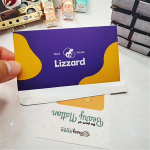 Biglietti da Visita Lucidi Personalizzati con Logo, Stampa Offset su Carta Patinata, Marca HUSH, Prodotti in Cina - Product Image 2