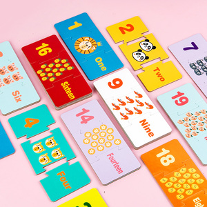 Early Educational <strong>Number</strong> <strong>Matching</strong> <strong>Puzzle</strong> with Five Theme Promoting Cognitive Development Formative Toys CPC &amp; CE