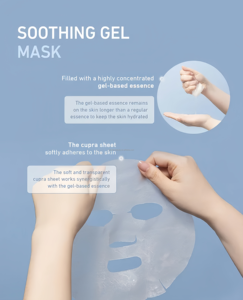 Masque en <span class=keywords><strong>gel</strong></span> apaisant ASCE Plus original coréen, extrait de rose, collagène, soins personnels, beauté, spa, clinique, anti-rides, SRLV - Product Image 3