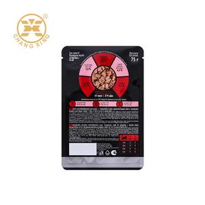 Buen precio, alta calidad, impresión a todo color, papel <span class=keywords><strong>de</strong></span> aluminio <span class=keywords><strong>de</strong></span> alta barrera, comida congelada para gatos, bolsa Ziplock, bolsa con cremallera, bolsa <span class=keywords><strong>de</strong></span> pie - Product Image 2