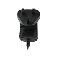 Adaptateur secteur AC/DC interchangeable 6V 12V 24V 12W Prise US EU UK AU 5.5*2.1mm CE FCC RoHS pour petits appareils électroniques OEM