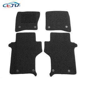 Accessoires intérieurs de <span class=keywords><strong>voiture</strong></span>, tapis de sol de <span class=keywords><strong>voiture</strong></span> en ABS <span class=keywords><strong>noir</strong></span>, tapis de coffre, couvre-tapis pour Land Rover Defender 90 - Product Image 5