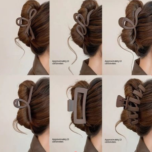 <span class=keywords><strong>Pince</strong></span> à cheveux en plastique marron, grande <span class=keywords><strong>pince</strong></span> à cheveux, vente en gros, <span class=keywords><strong>prix</strong></span> bon marché, accessoires Artstar pour les jeunes femmes, <span class=keywords><strong>pince</strong></span> à cheveux pour filles - Product Image 6