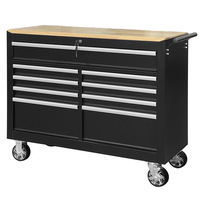 Armoire à outils roulante sur mesure haute capacité avec tiroirs, chariot de rangement pour mécaniciens de garage
