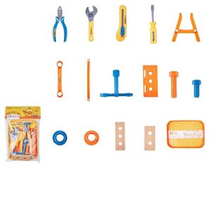 Ensemble d'outils de simulation pour l'entretien, perceuse électrique, tournevis, jouets de réparation pour jeu d'imitation - Product Image 4
