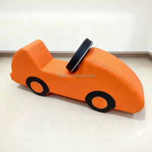 Vente en gros de voitures de jeu douces en PU blanc personnalisées pour aire de jeux intérieure, fosse <span class=keywords><strong>à</strong></span> balles pour école, centre commercial, école maternelle, enfants - Product Image 3