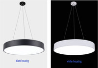 Lampe suspendue LED certifiée SAA 500 mm 600 mm 800 mm, lustre rond décoratif LED pour salle à manger