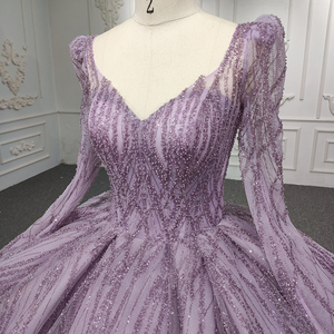 5667 Vente chaude Robe de soirée élégante décontractée pour femmes, couleur unie, manches longues, robe de fête sexy - Product Image 4