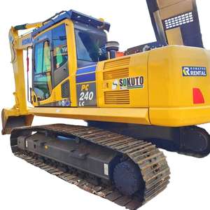 japan komatsu PC240 used excavator 24-<b>tons</b> second-hand excavator Crawlerl Excavator construction machinery <b>DIGGER</b> IN STOCK - Product Image 1