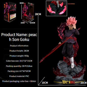 10 diseños de animación OEM juguetes de resina de PVC de alta calidad acción y juguete 26cm DBZ Freezer Cell Picolo Vegeta Gohan <span class=keywords><strong>Goku</strong></span> Trunks <span class=keywords><strong>Gotenks</strong></span> - Product Image 3