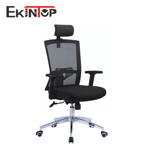   Silla de oficina con respaldo de malla, asiento negro, altura ajustable, giratoria, para uso en oficina. - Product Image 3