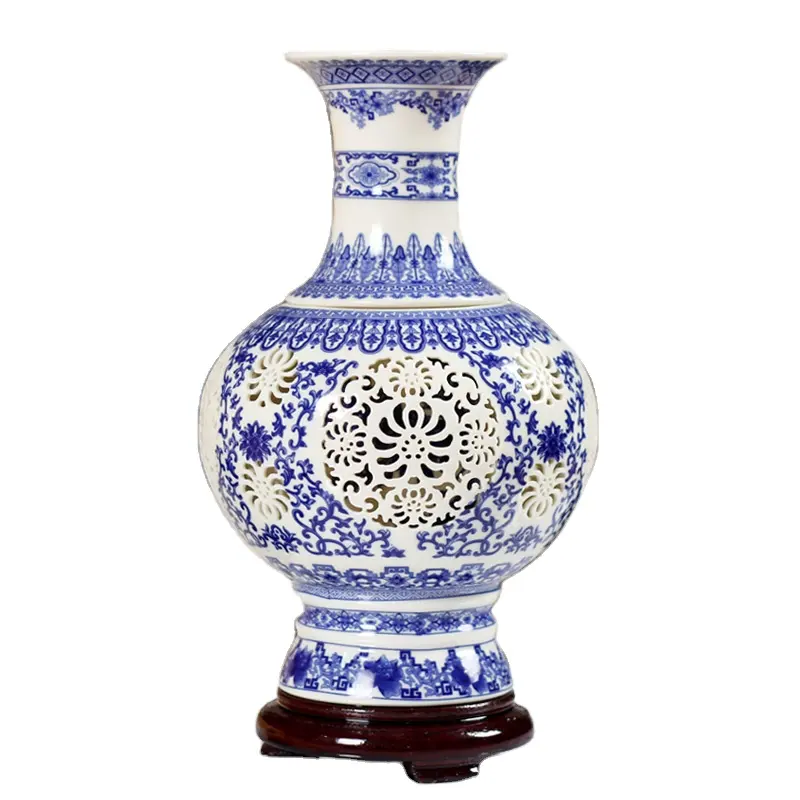 Jingdezhen vas porselen keramik tampilan rumah