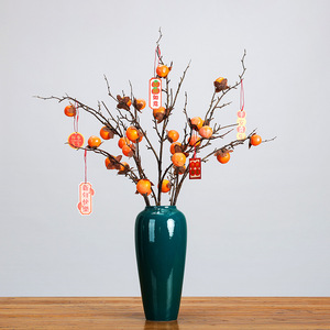 FloDecor Composizione Floreale Artificiale Classica, Regalo per San Valentino, Decorazione Moderna Realistica in Plastica per Soggiorno - Product Image 3