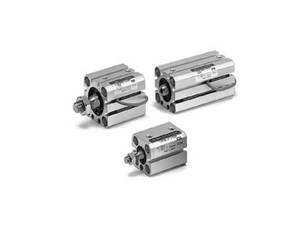 Bon prix, cylindre pneumatique compact SMC série CQS + CDQS, 12 à 25 mm, cylindre linéaire pneumatique - Product Image 3