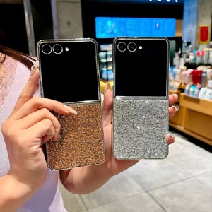 Sang Trọng Lấp Lánh Chrome <span class=keywords><strong>Bumper</strong></span> Đầy Đủ Tinh Thể Kim Cương Chống Sốc Bìa Shell Đối Với Samsung Z Lật <span class=keywords><strong>7</strong></span> 6 5 4 3 Điện Thoại Di Động Trường Hợp - Product Image 3