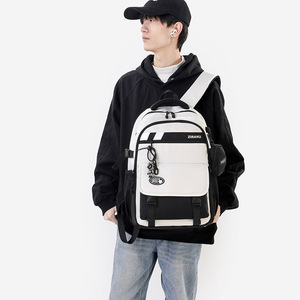 Ziranu <b>Student</b> <b>Backpack</b> 18 In Large Capacity With Letter Print For Fifth And Sixth Graders Unisex Everyday Use - Product Image 3