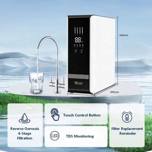 เครื่องกรองน้ำเชิงพาณิชย์ 5 ขั้นตอน พร้อมระบบ Reverse Osmosis อุปกรณ์กรองน้ำสำหรับใช้ในครัวเรือนเพื่อน้ำดื่ม - Product Image 4